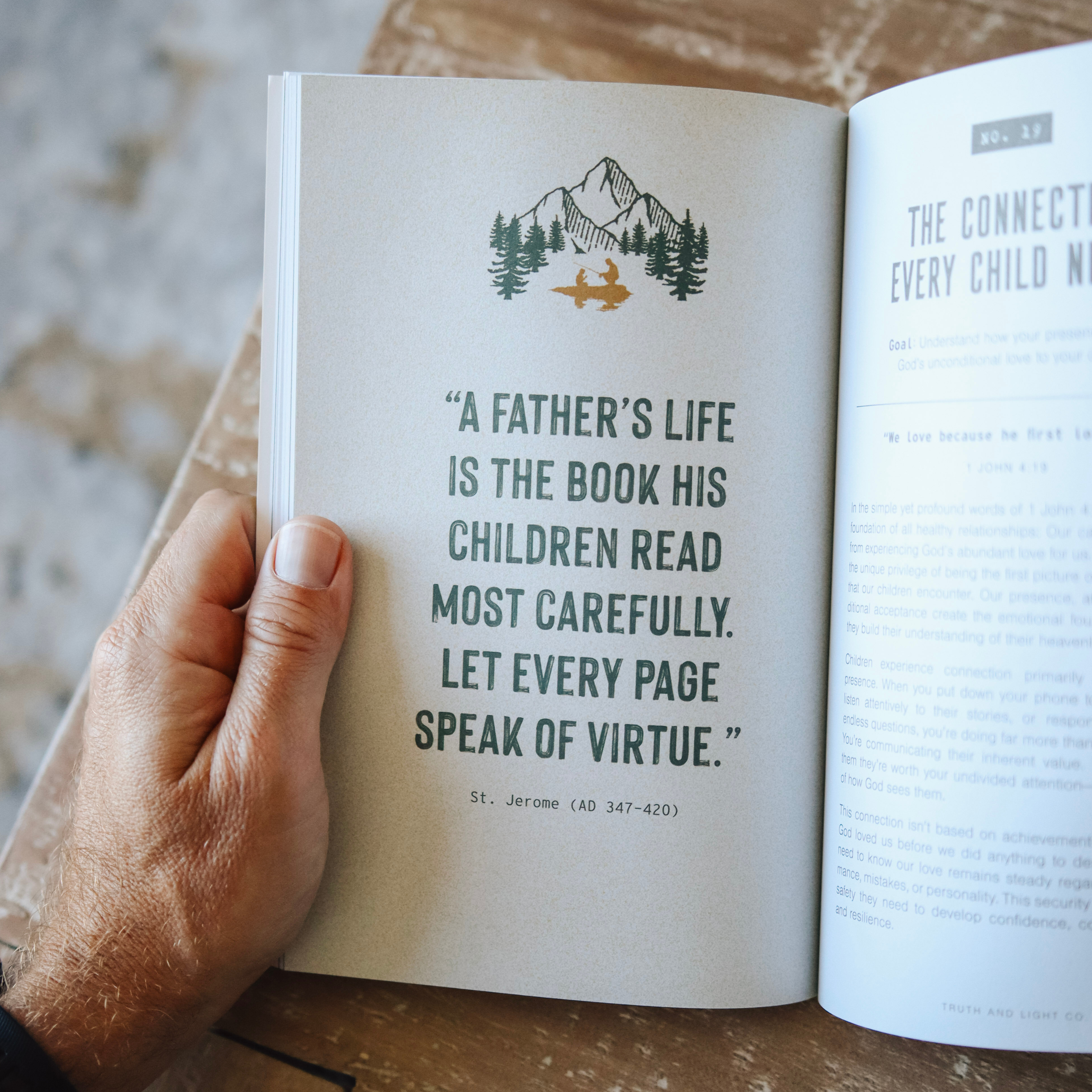 Heart of A Father: A 52-Week Devotional for Dads Leading with Purpose