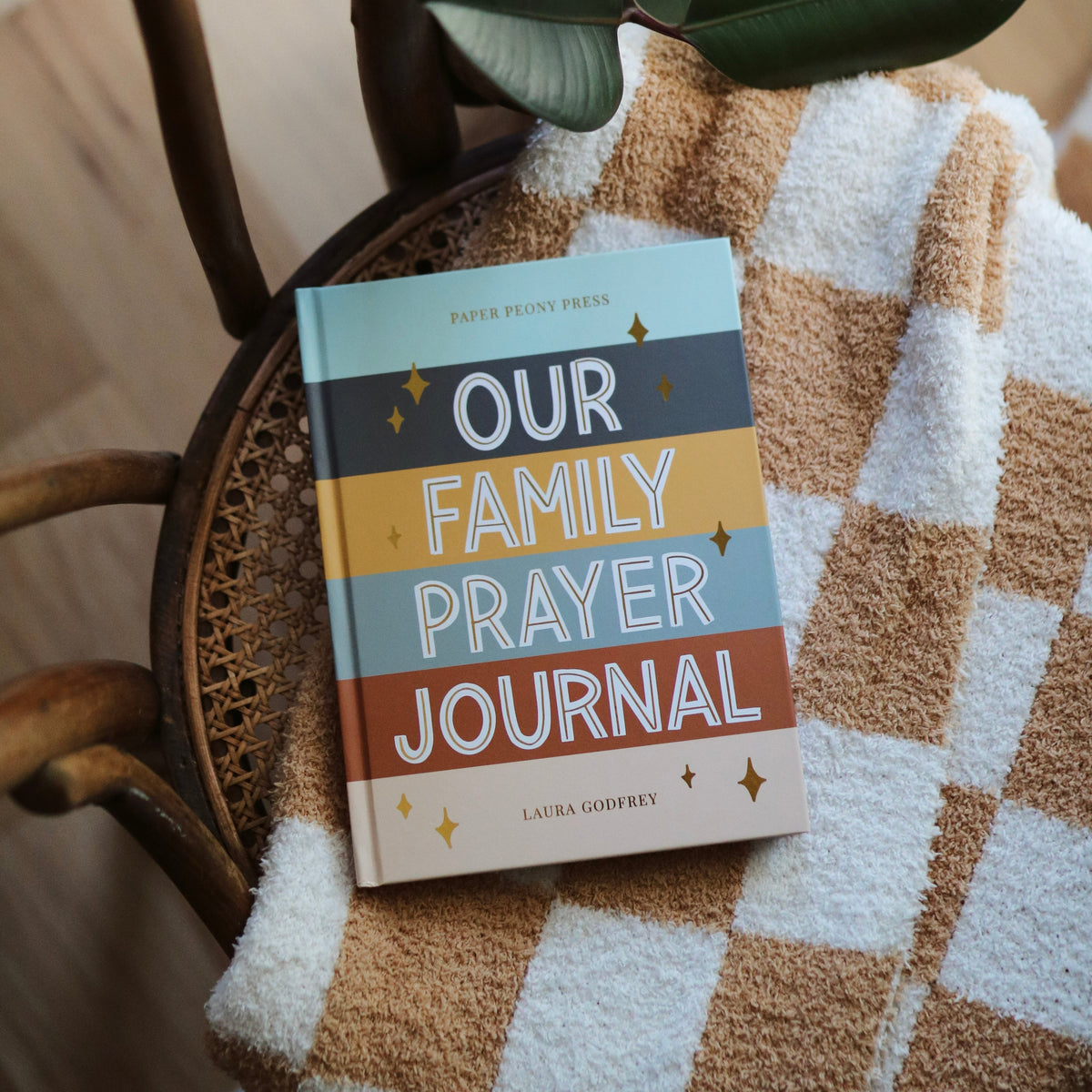 Family prayer journal by Truth and Light with neutral cover design for Christian family devotions