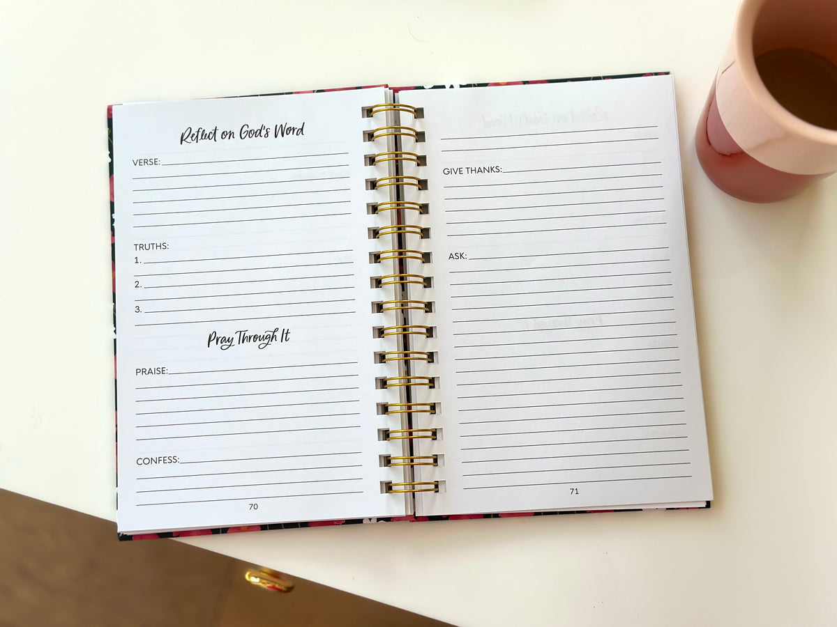 The Prayer Journal for Women | 52-Week Guided Prayer Journal by Lauren Ibach